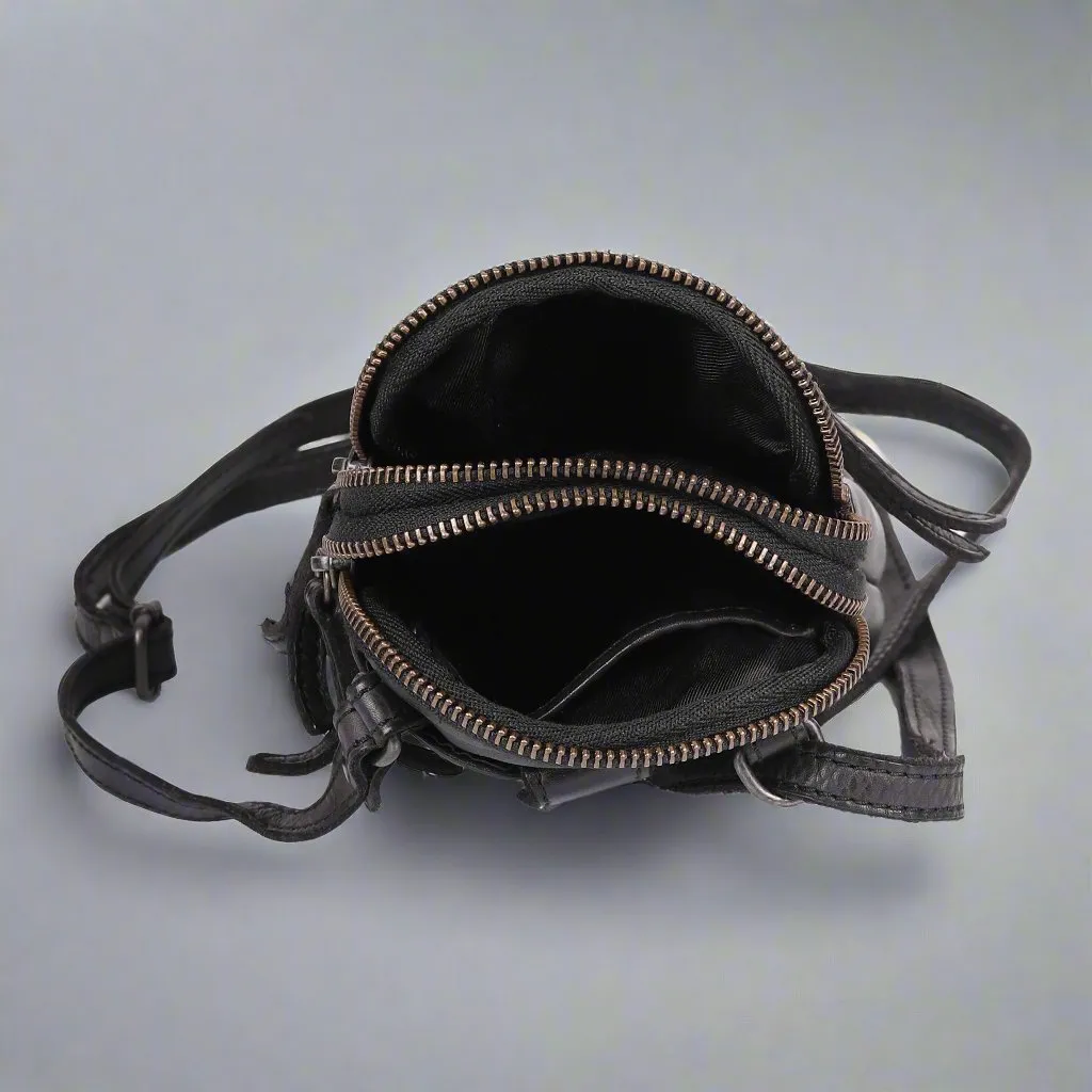 MET Small Leather Crossbody Bag