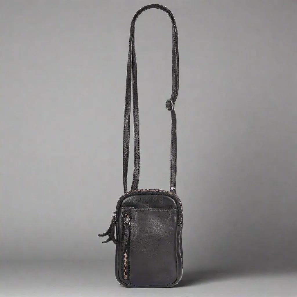 MET Small Leather Crossbody Bag