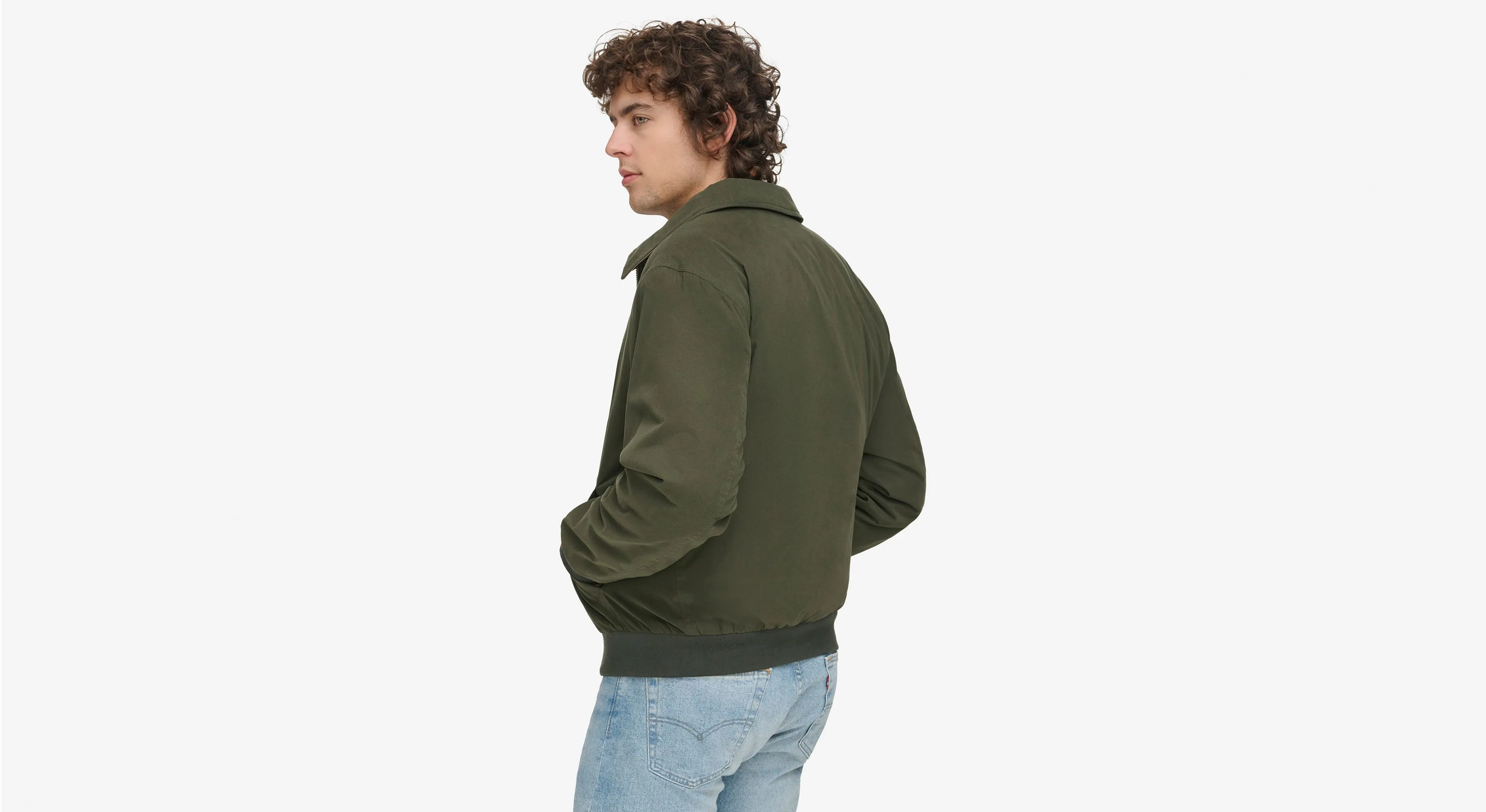 Microtwill Deck Bomber, Relaxed Fit