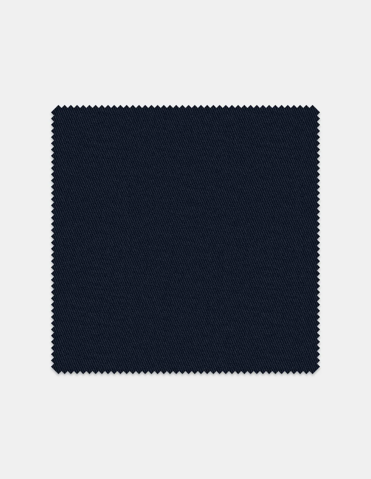 Midnight Navy Cashmere Finish Twill | Chino