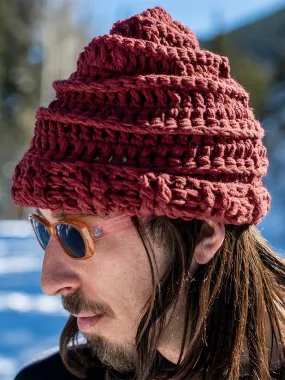 Mike Ravelson Crochet Knit Beanie