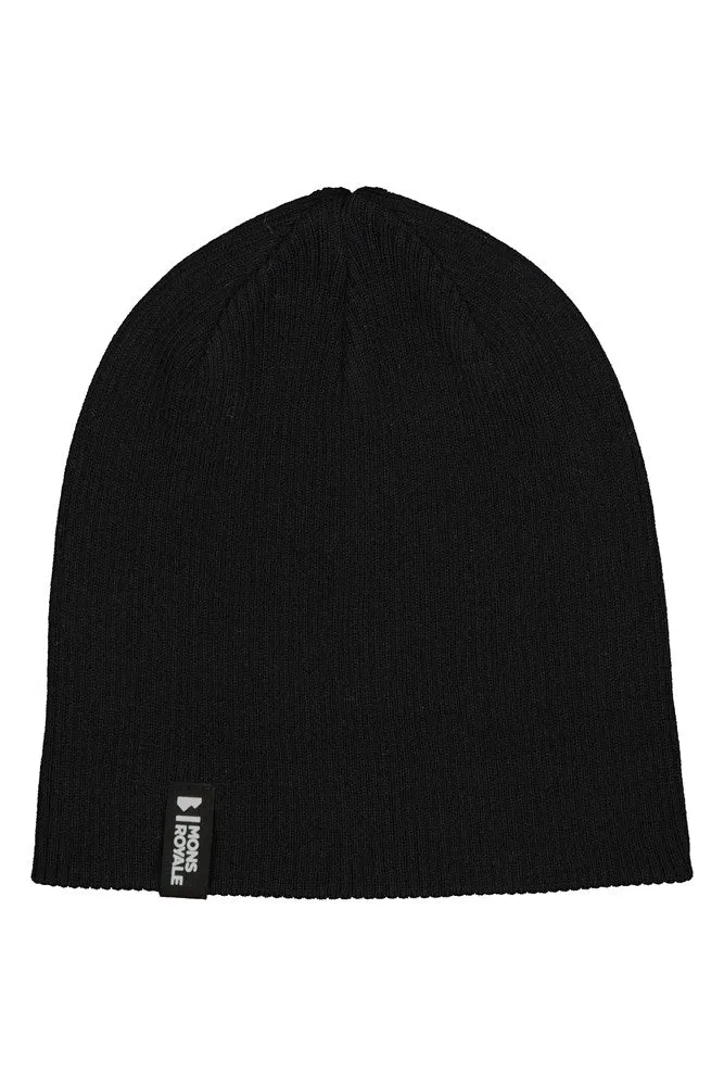 Mons Royale McFish Beanie - Black