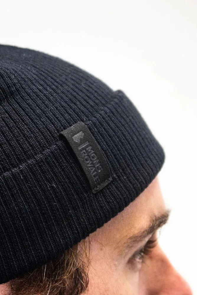 Mons Royale McFish Beanie - Black