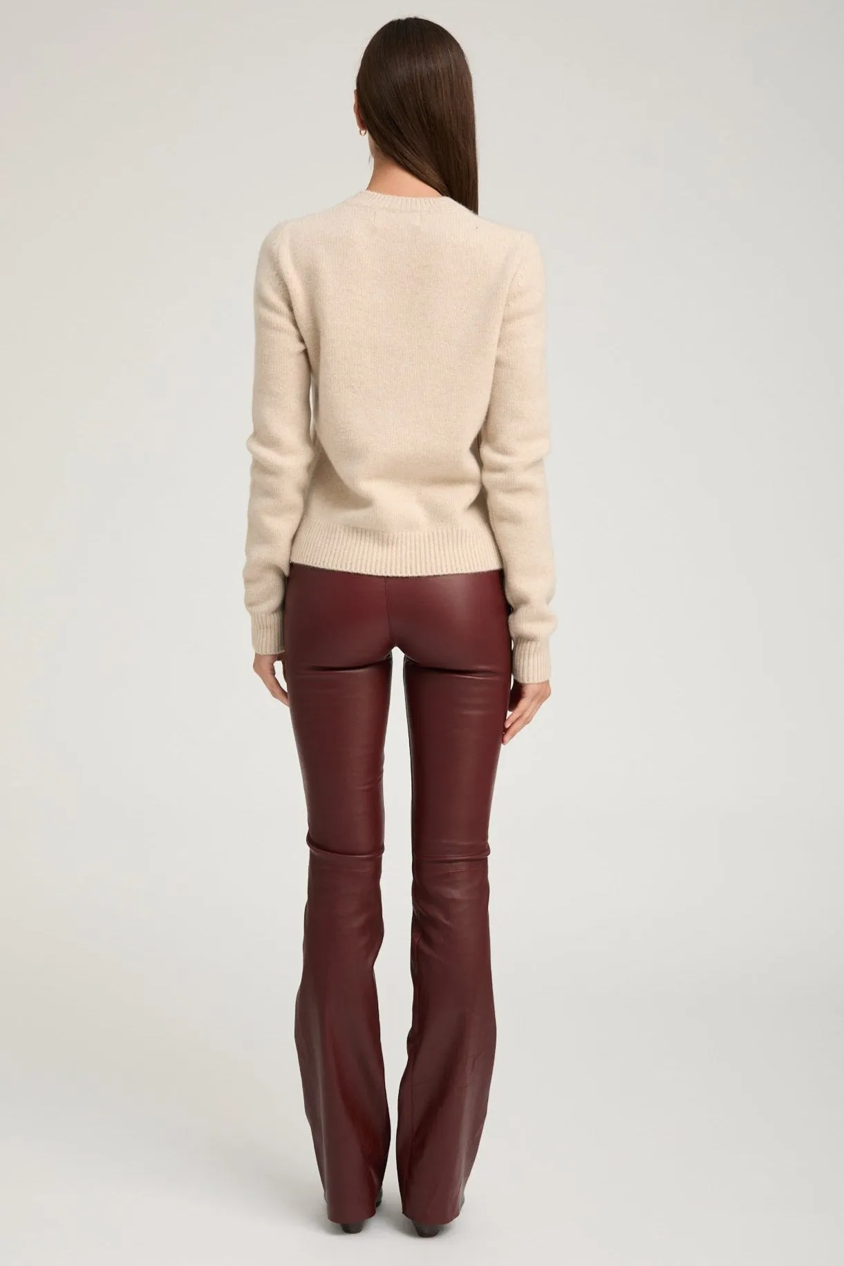 Oat Cashmere Crewneck Sweater