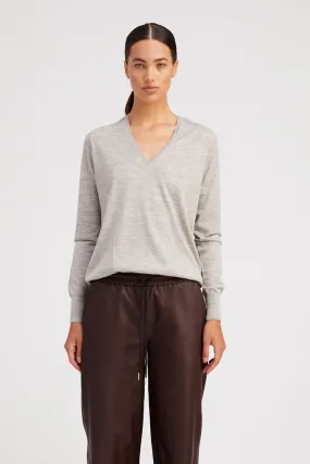 Oxford Cashmere V-Neck Sweater