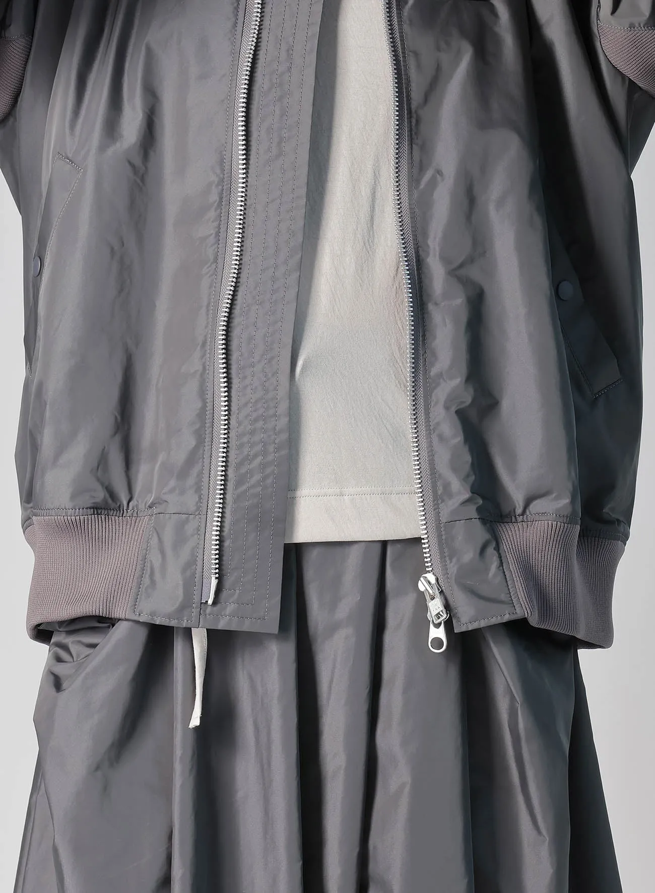 PE TWILL R-BELTED JKT