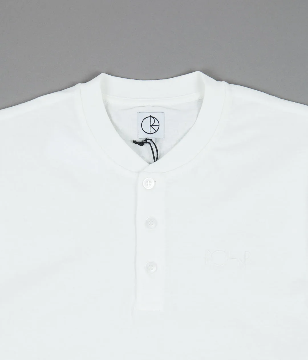 Polar Henley T-Shirt - Cloud White