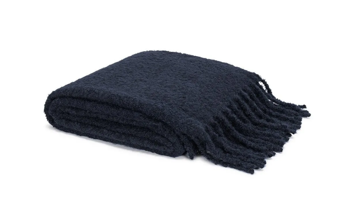 Poncho Midnight Throw by Matouk