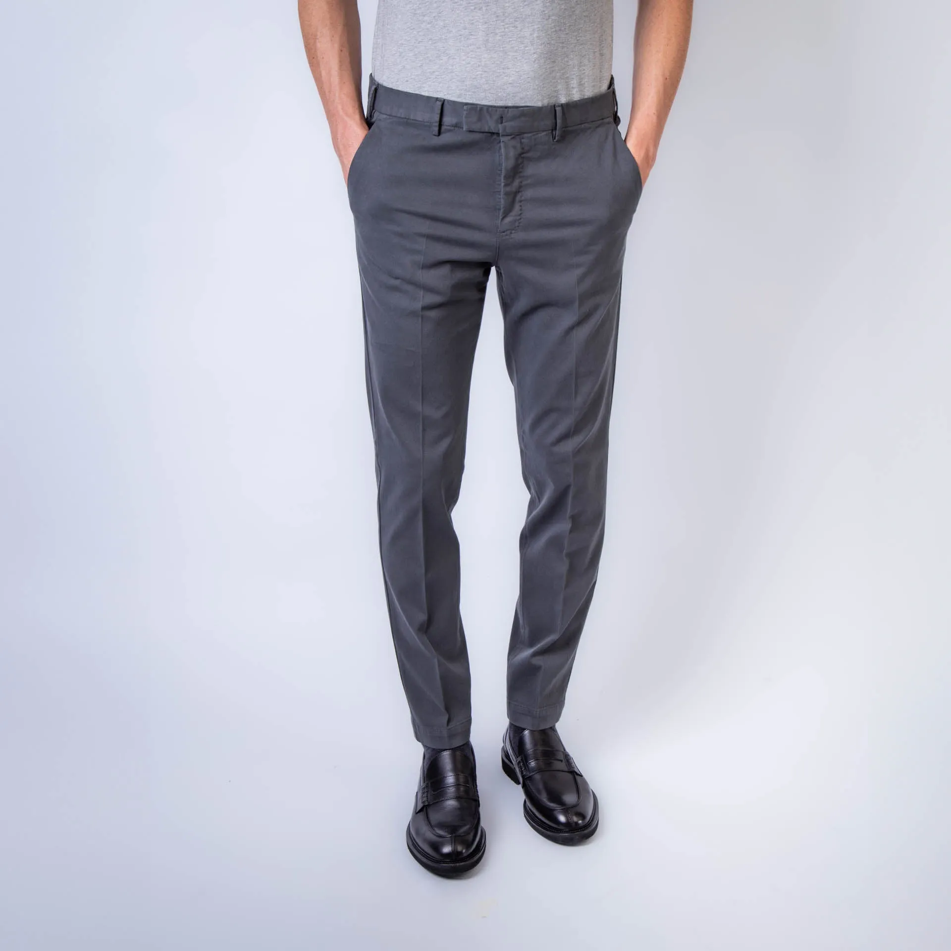 PT TORINO TROUSERS ATMAZ00CL1-TU91 Y250 GREY