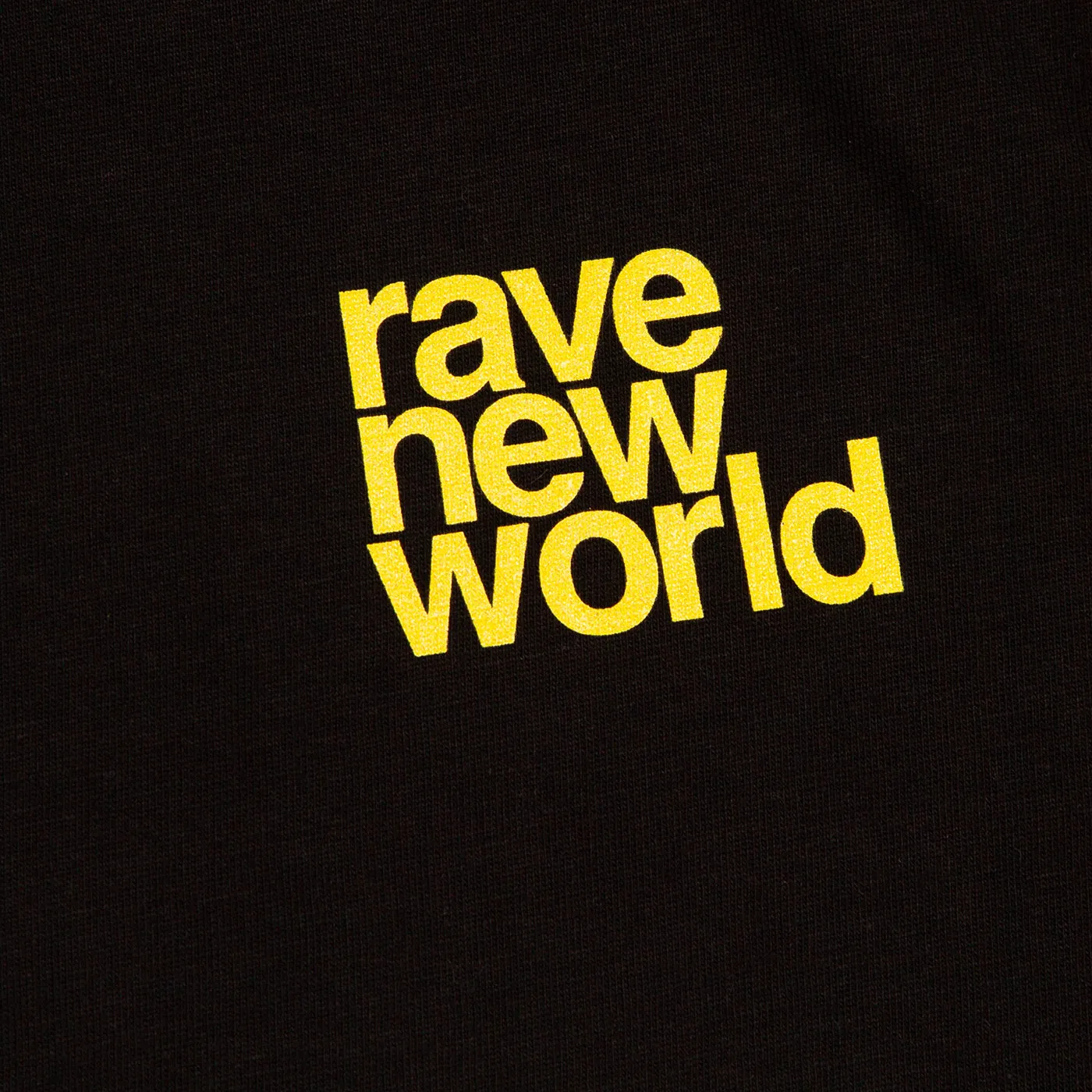 RNW Life Front Print - Tshirt - Black