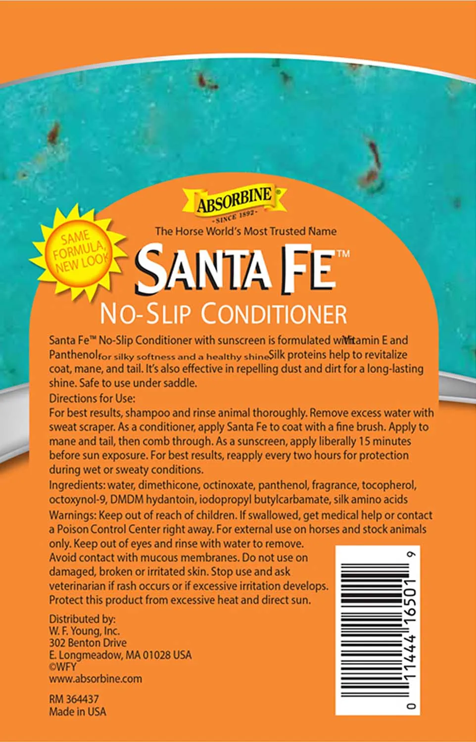 Santa Fe Coat Conditioner & Sunscreen, 32 oz