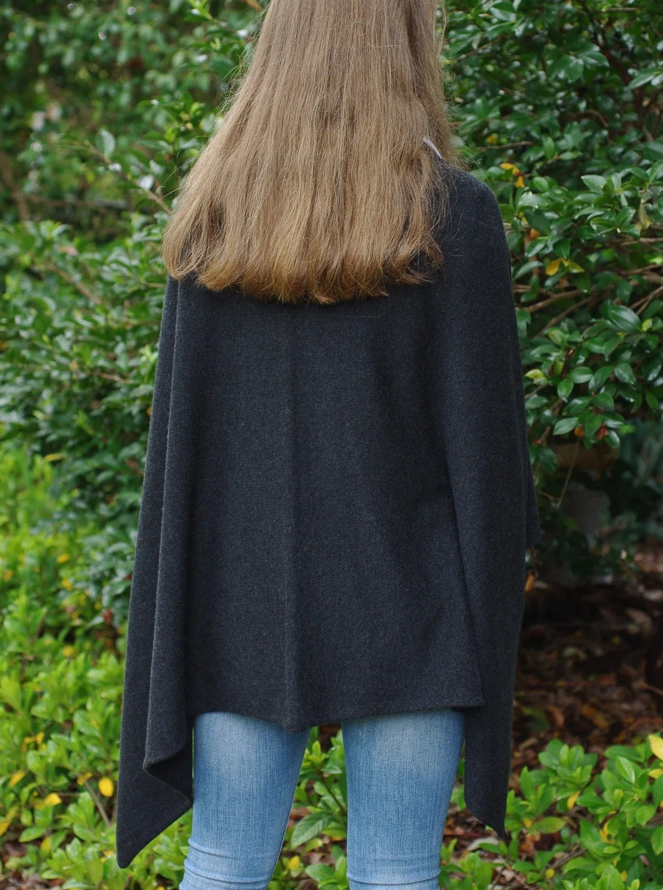 SCA 2-Ply Poncho - Charcoal