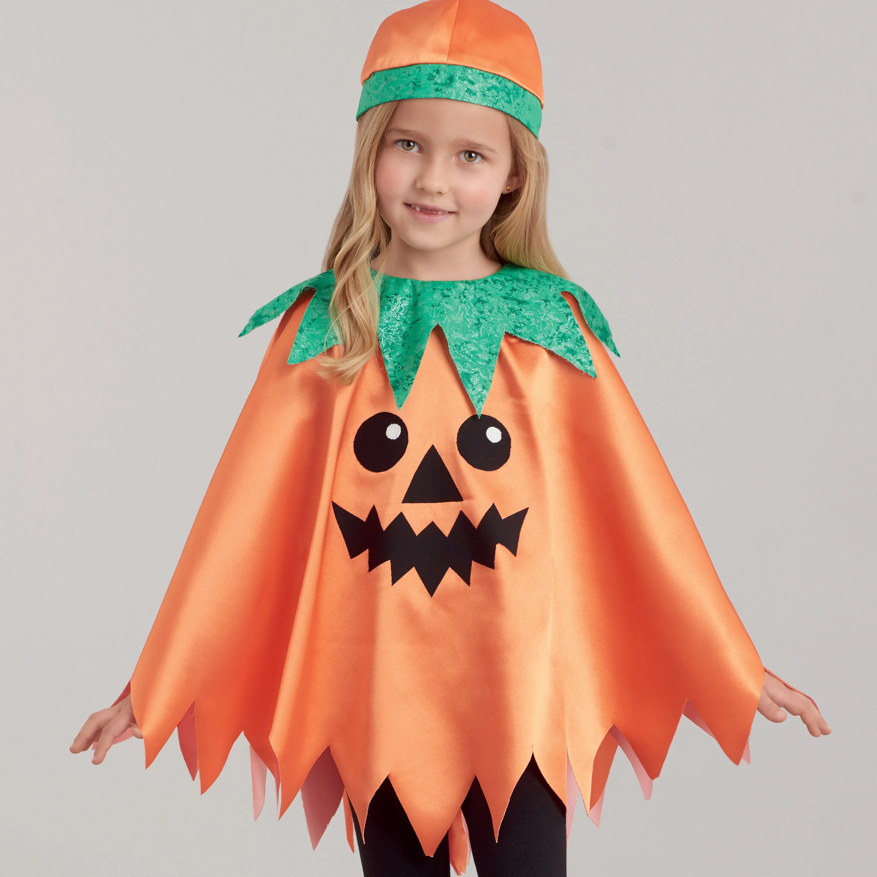 Simplicity Sewing Pattern S9351 Children's Poncho Costumes, Hats and Face Masks