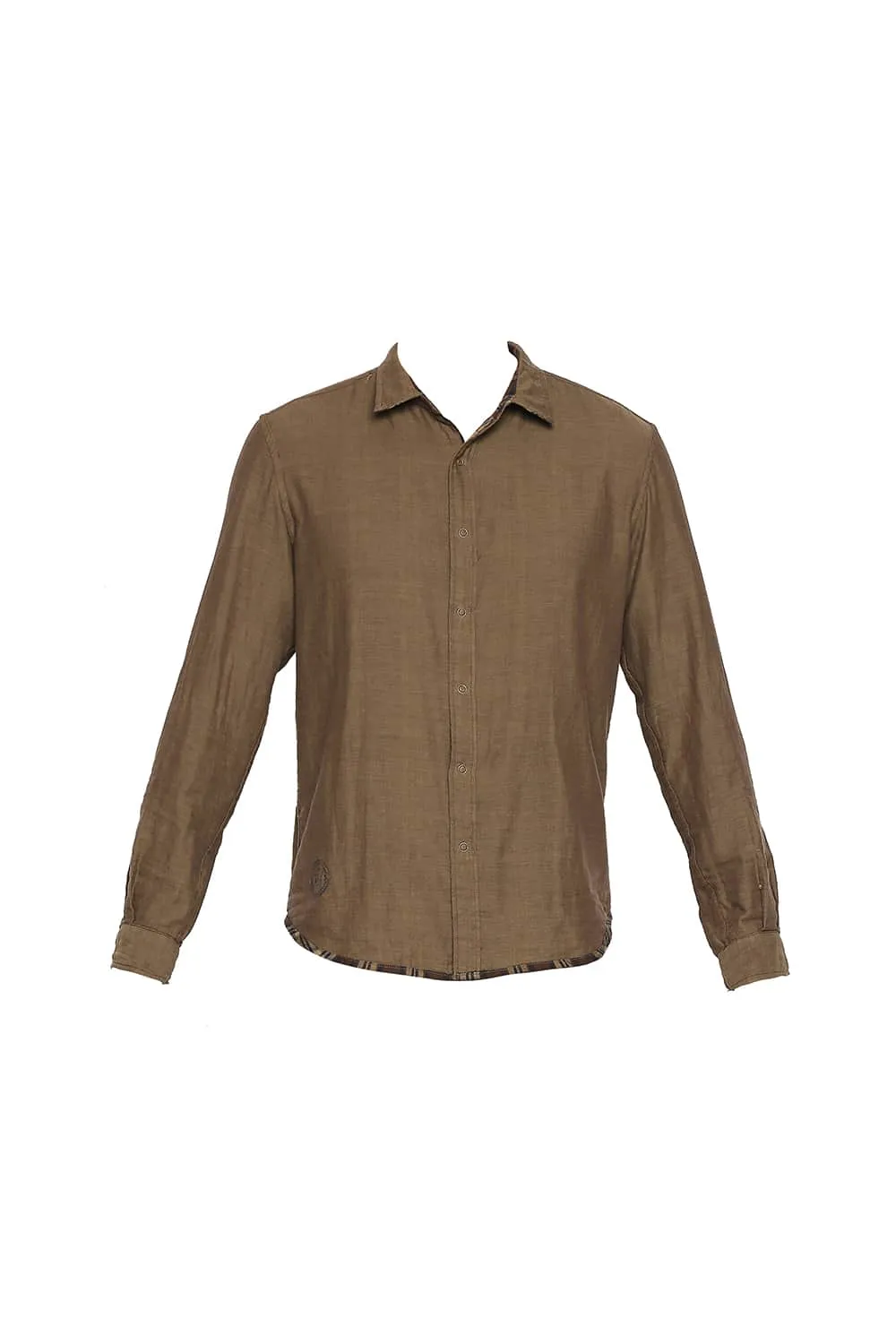 Slim Fit Reversible Shirt