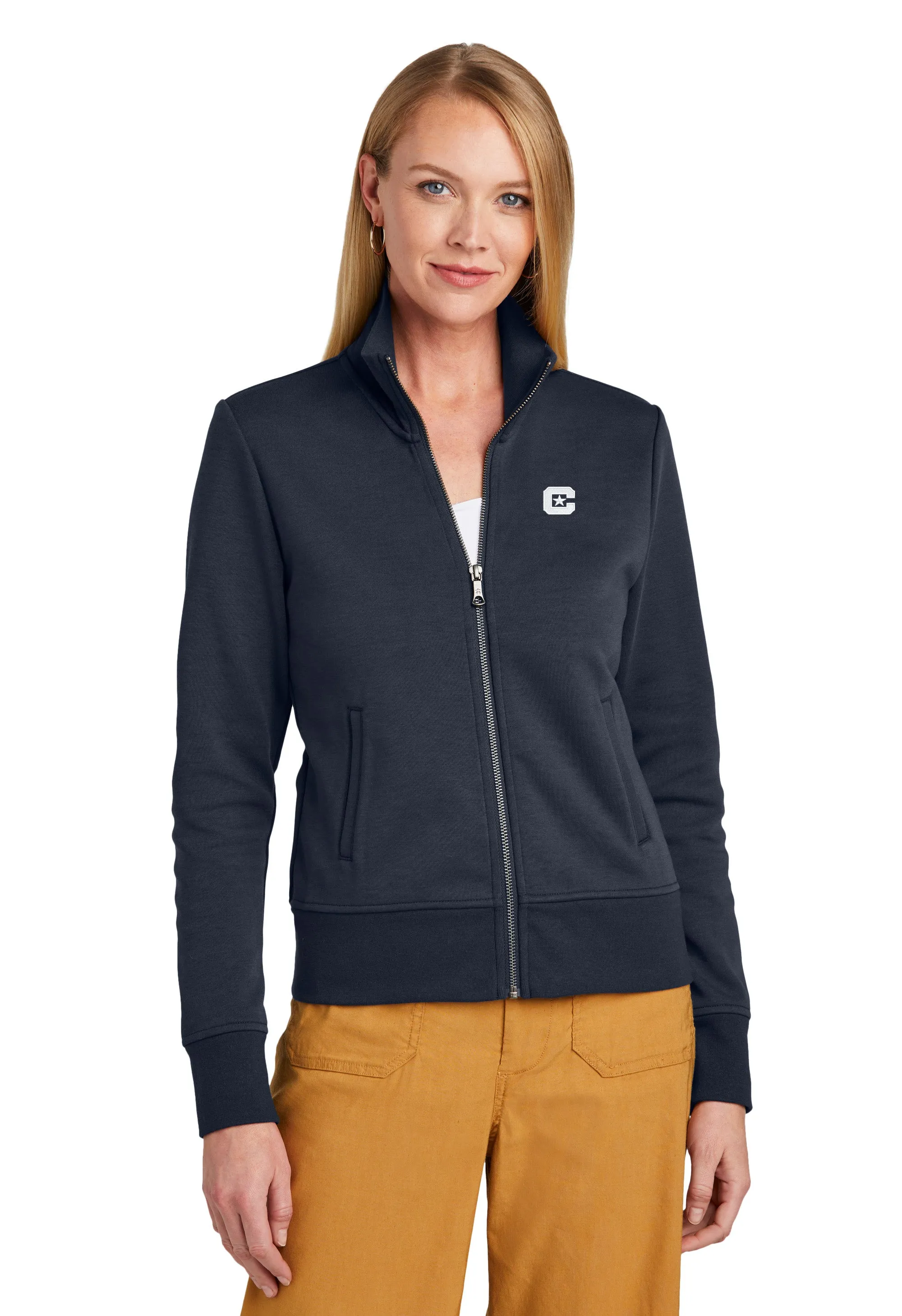 The Citadel C, Brooks Brothers® Women’s Double-Knit Full-Zip Jacket