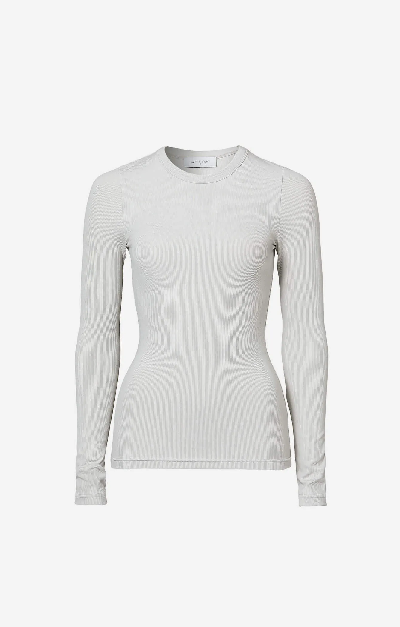 THE LUXE RIB L/S - STONE