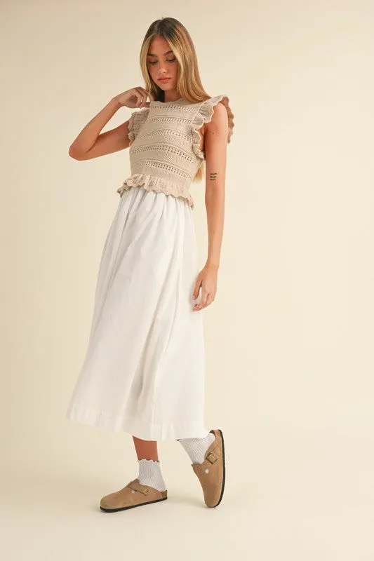 The Tori dress- Lt Taupe