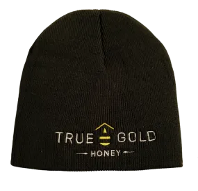 True Gold Honey Beanie (Black)