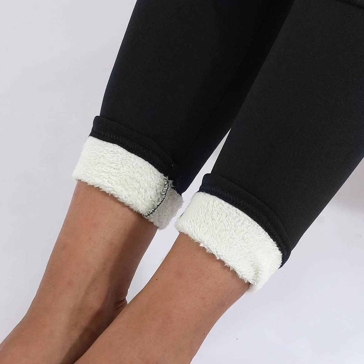 Warm Thick High Stretch Lamb Cashmere Leggings