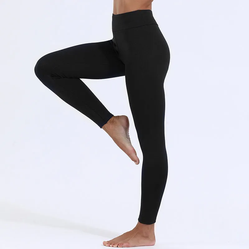 Warm Thick High Stretch Lamb Cashmere Leggings