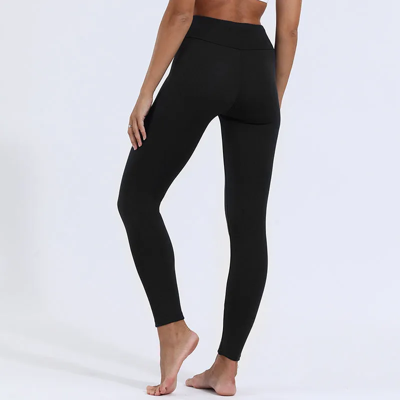 Warm Thick High Stretch Lamb Cashmere Leggings