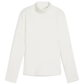 Womens Lucy Mockneck Base Layer Warm White - AW24