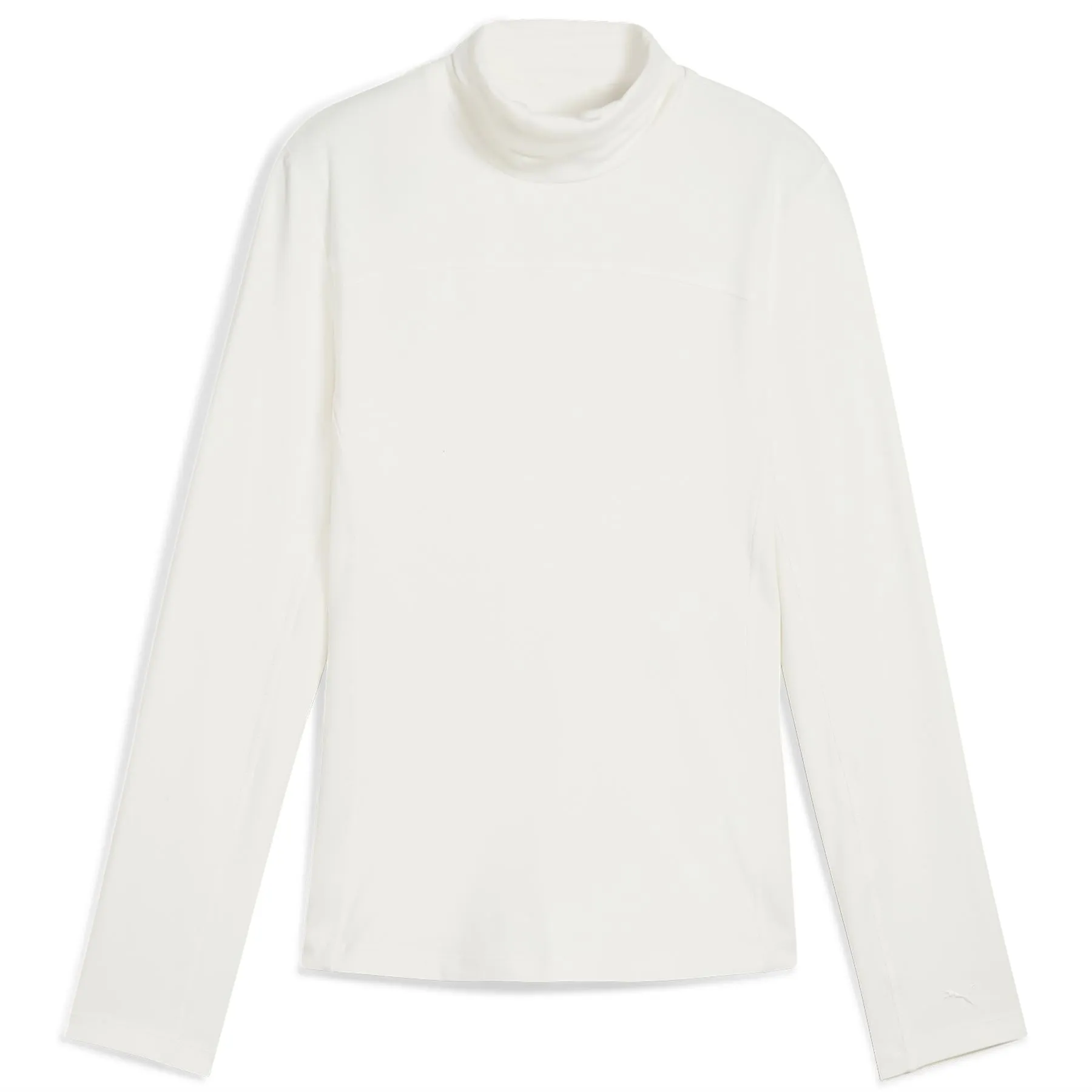 Womens Lucy Mockneck Base Layer Warm White - AW24