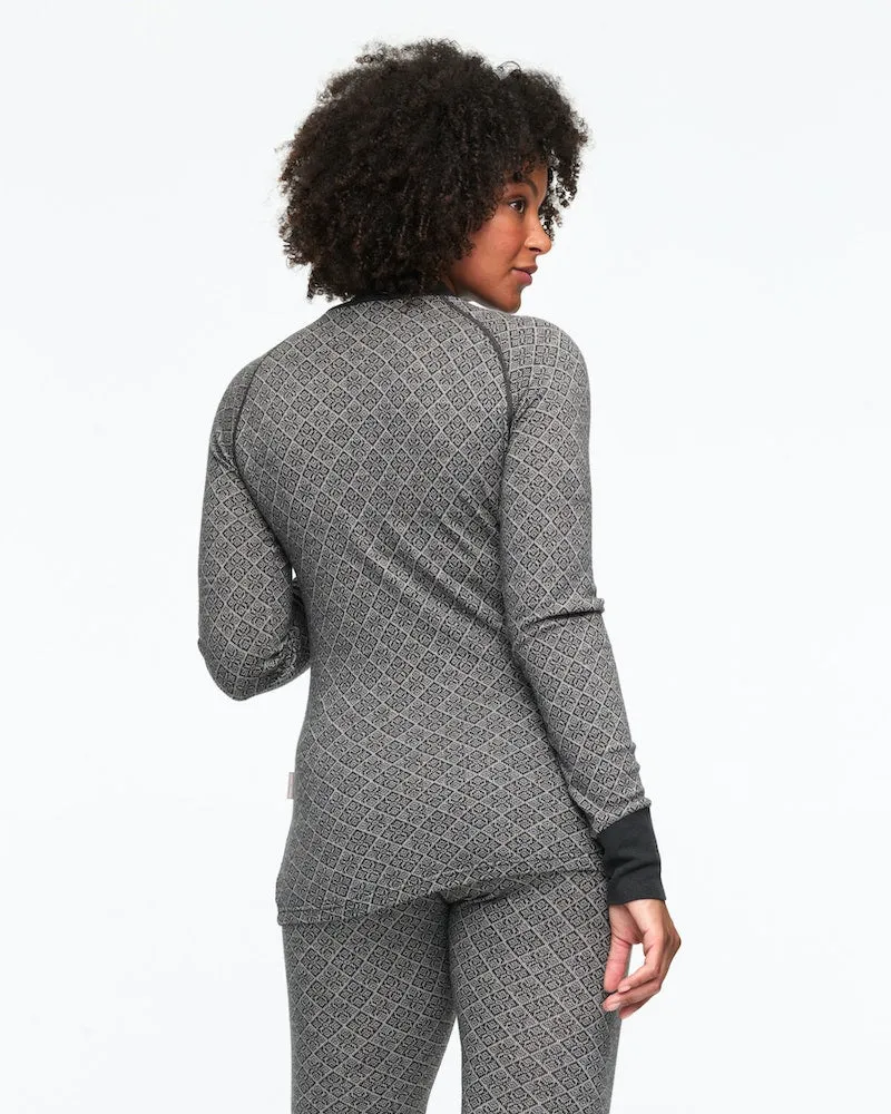 Women's Voss Cashmere Mix Half Zip (Past Season)