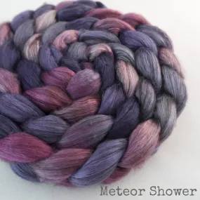 Yak Silk Roving - Meteor Shower