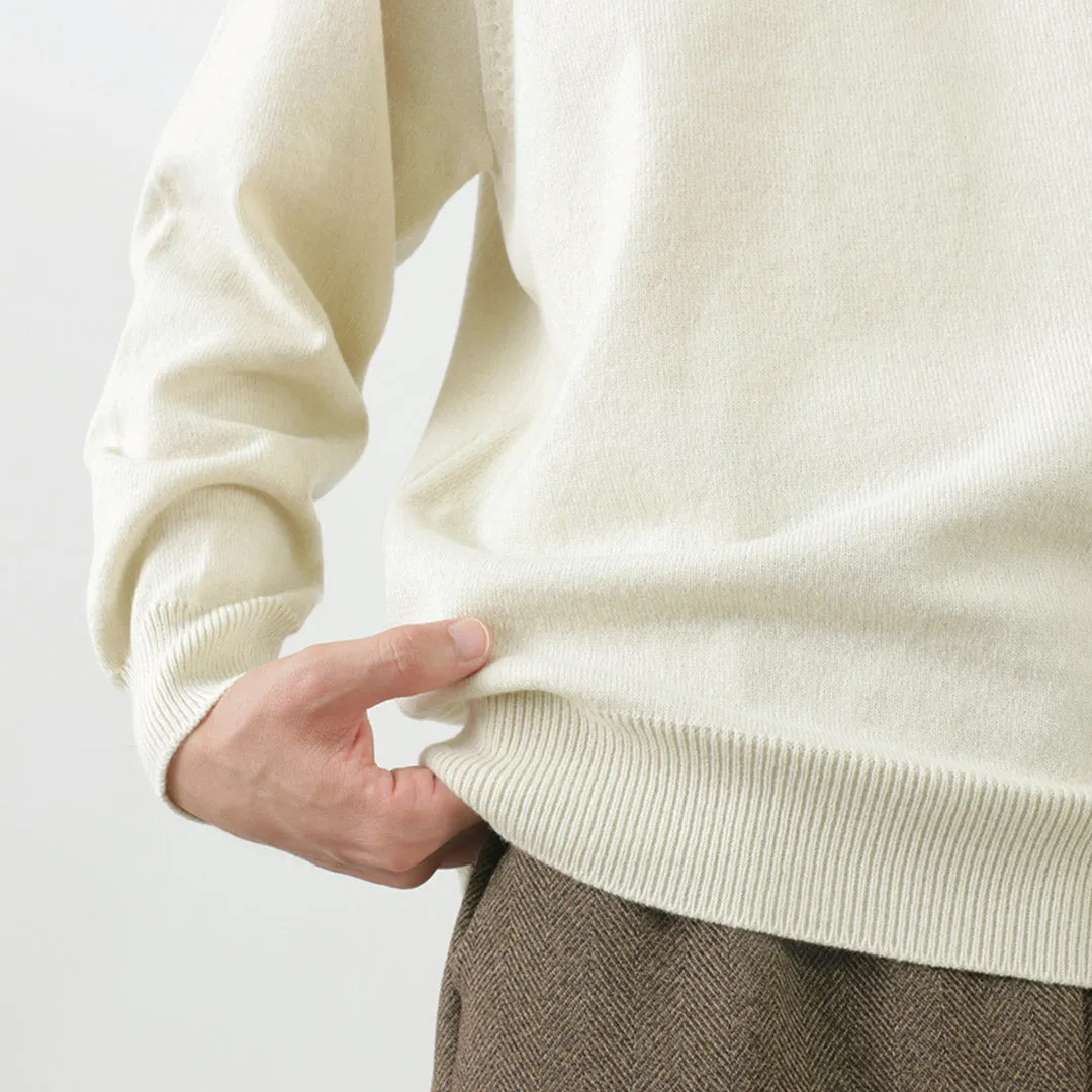 YONETOMI NEW BASIC / Rigid Cashmere Knit Pullover