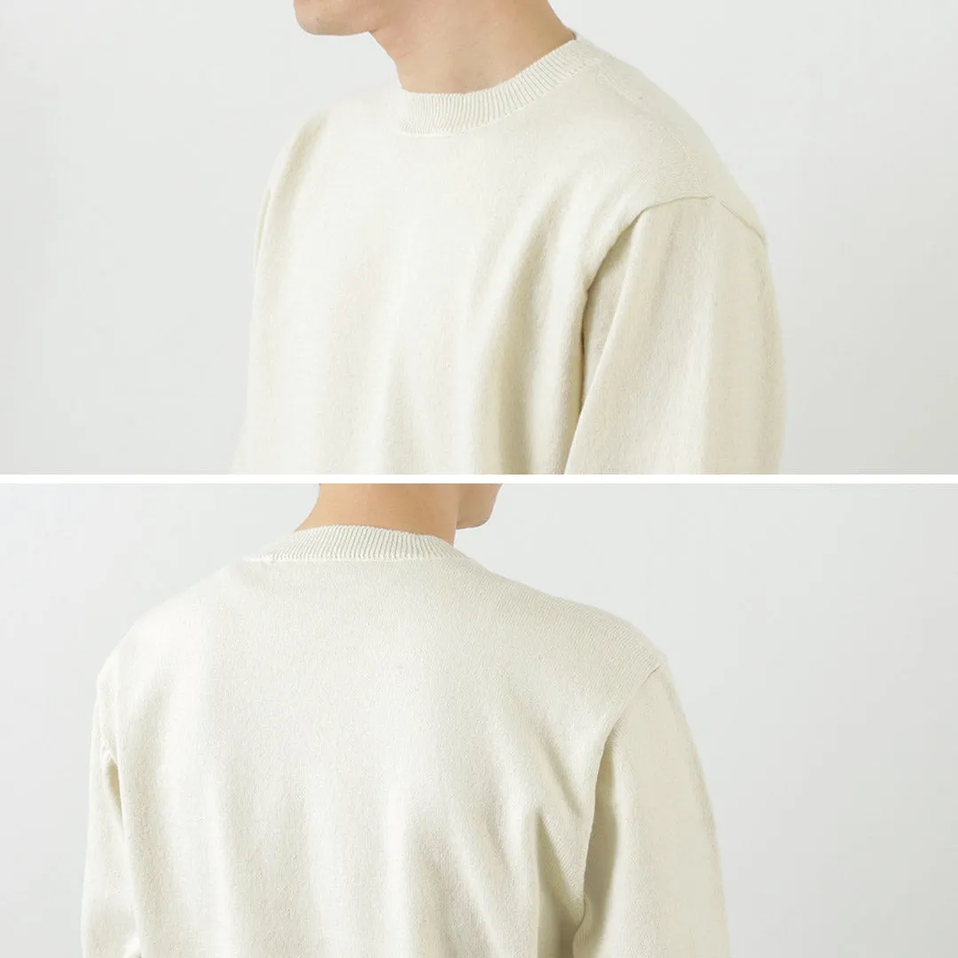 YONETOMI NEW BASIC / Rigid Cashmere Knit Pullover