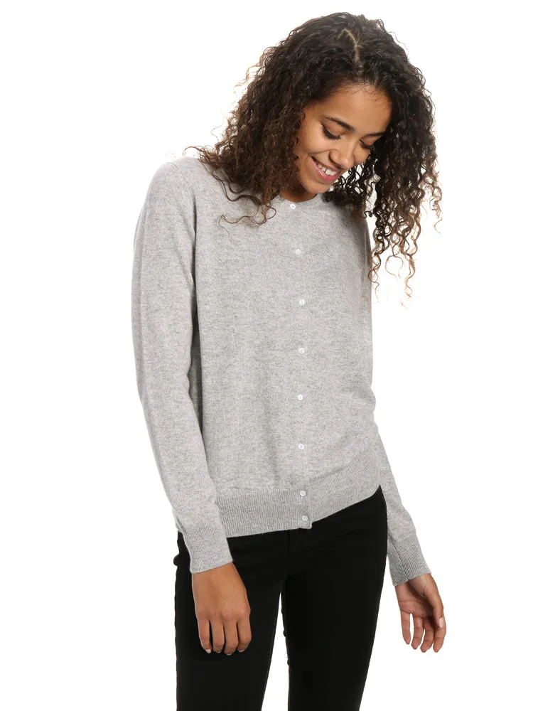 Zainuno Moizni Women's 100% Cashmere Cardigan Sweater