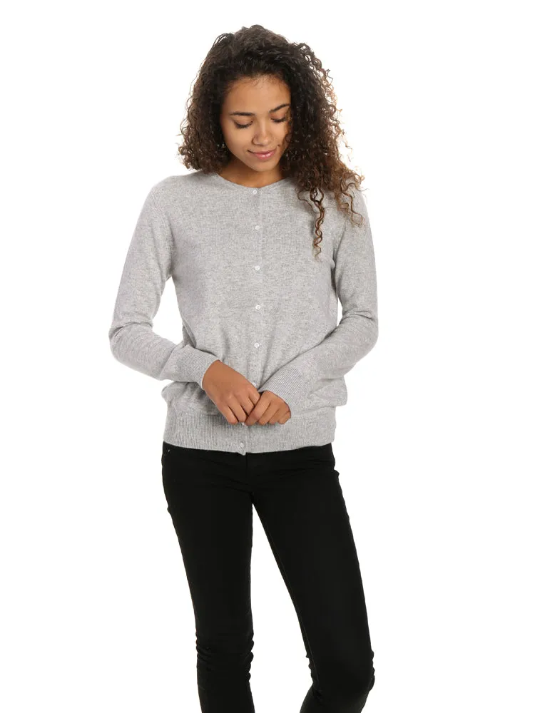 Zainuno Moizni Women's 100% Cashmere Cardigan Sweater